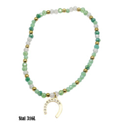 Bransoletka Merebilo Stal 316L [podkowa] - MF37338-3