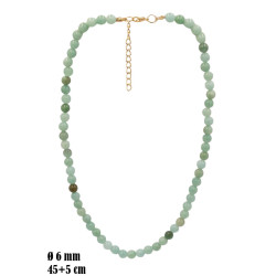 Naszyjnik z kamieni [amazonit] - MF41079