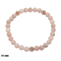 Bransoletka z kamieni [opal różowy] - MF41058-A