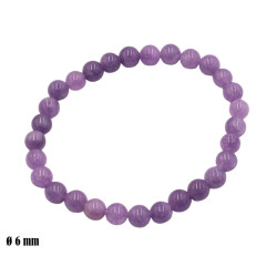 Bransoletka z kamieni [ametyst lawendowy] - MF41054
