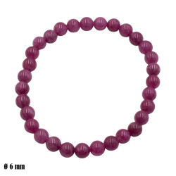 Bransoletka z kamieni [agat fuksja] - MF41046