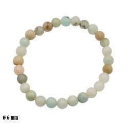 Bransoletka z kamieni [amazonit naturalny] - MF39343