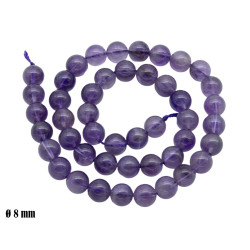Elementy do biżuterii koraliki [ ametyst ] - MF41808
