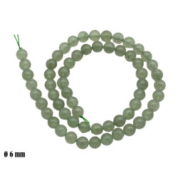 Elementy do biżuterii koraliki [ awenturyn ] - MF41809