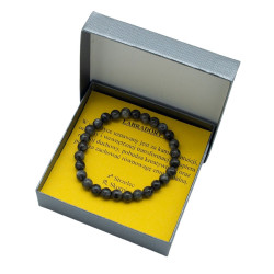 Bransoletka w pudełku [labradoryt] - MF39347