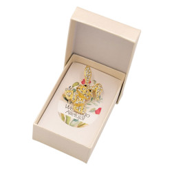 Zajączek Wielkanocny w pudełku - Broszka - MF30688