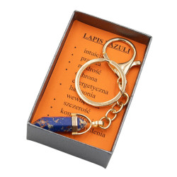 Breloczek w pudełku [ lapis lazuli ] - MF41089-11