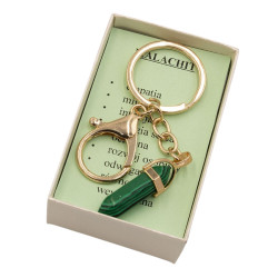 Breloczek w pudełku [ malachit ] - MF41089-12