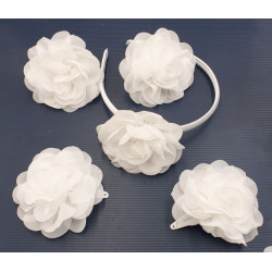 Komplet ozdób do włosów - KPL_BIAŁY