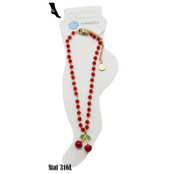 Bransoletka Merebilo na kostkę Stal 316L - MF32633-GP3