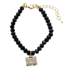 Bransoletka Kryształy - MF39351-SC