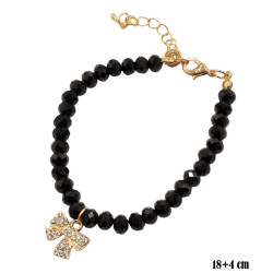 Bransoletka [złota kokardka] - B50-4