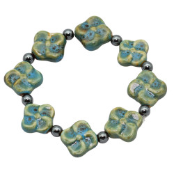 Bransoletka z porcelany - BRAN007