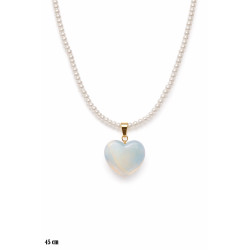 Naszyjnik perłowy [opal] - MF37912-3