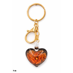 Brelok [szklane serce] - BK6004