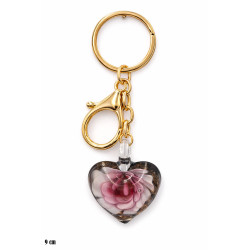 Brelok [szklane serce] - BK6005