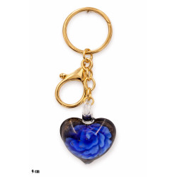 Brelok [szklane serce] - BK6002