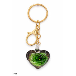 Brelok [szklane serce] - BK6001