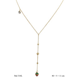 Naszyjnik Xuping Stal 316L - MF40142-AP