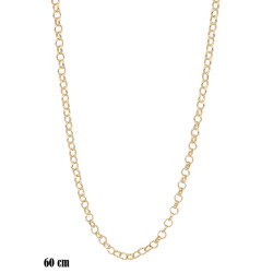 Naszyjnik miedź pozłacana - MF42125