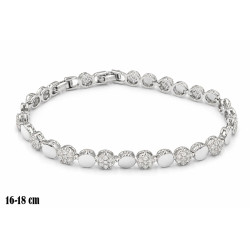 Bransoletka miedź rodowana - MF42179