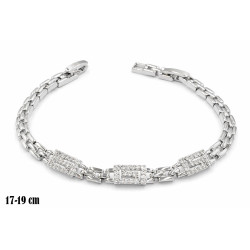 Bransoletka miedź rodowana - MF42167