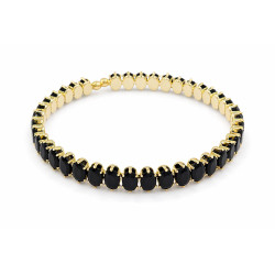 Bransoletka miedź pozłacana 14k - MF42002