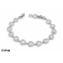 Bransoletka miedź rodowana - MF42168