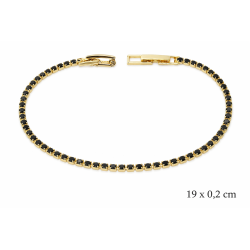 Bransoletka CM miedź pozłacana 14k - MF42130