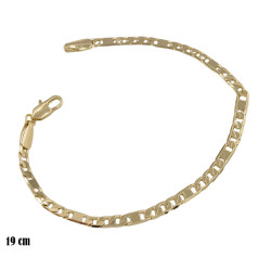 Bransoletka miedź pozłacana 14k - MF42069