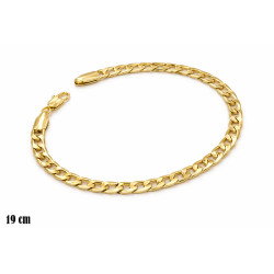 Bransoletka miedź pozłacana 14k - MF42098