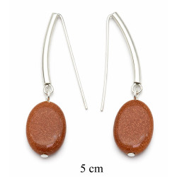 Kolczyki Merebilo [ Piasek pustyni ] - KL0013