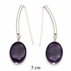 Kolczyki Merebilo [ ametyst ] - KL0014