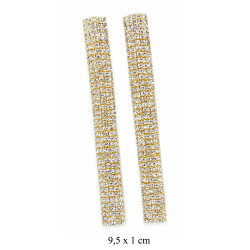 Kolczyki dżetowe - MF41620G