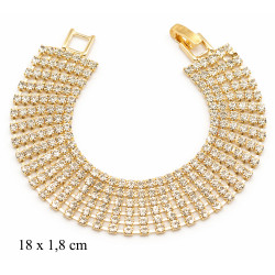 Bransoletka dżetowa - MF41613G