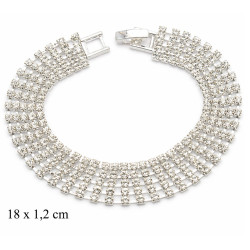 Bransoletka dżetowa - MF41612S