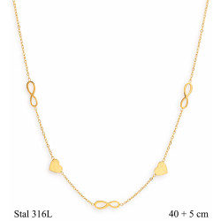 Naszyjnik Merebilo Stal 316L - MF41928