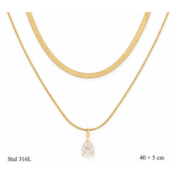 Naszyjnik Merebilo Stal 316L - MF41856G