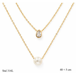 Naszyjnik Merebilo Stal 316L - MF41855G