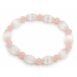 Bransoletka Merebilo [ szkło + kamień ] - BR7002