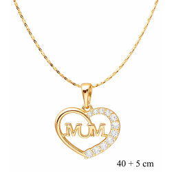 Naszyjnik Xuping pozłacana 18k - MF3620776