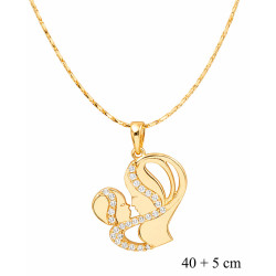 Naszyjnik Xuping pozłacany 18k - MF2124976