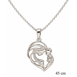 Naszyjnik Xuping rodowany - MF3272204