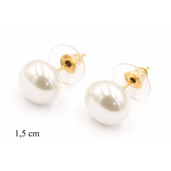 Kolczyki perłowe - MF41615C