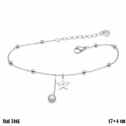 Bransoletka Xuping Stal 316L - MF35431-AP