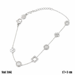 Bransoletka  Merebilo Stal 316L - MF37541