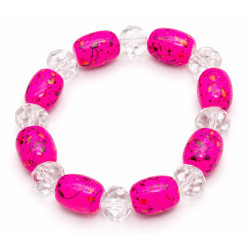 Bransoletka Merebilo [kryształ + porcelana] - B8006