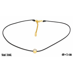 Naszyjnik ze stali chirurgicznej - FM10538N-2