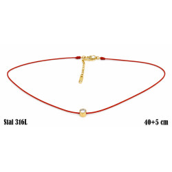 Naszyjnik ze stali chirurgicznej - FM10538N-1