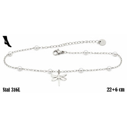 Bransoletka na kostkę Merebilo Stal 316L - MF31237SP